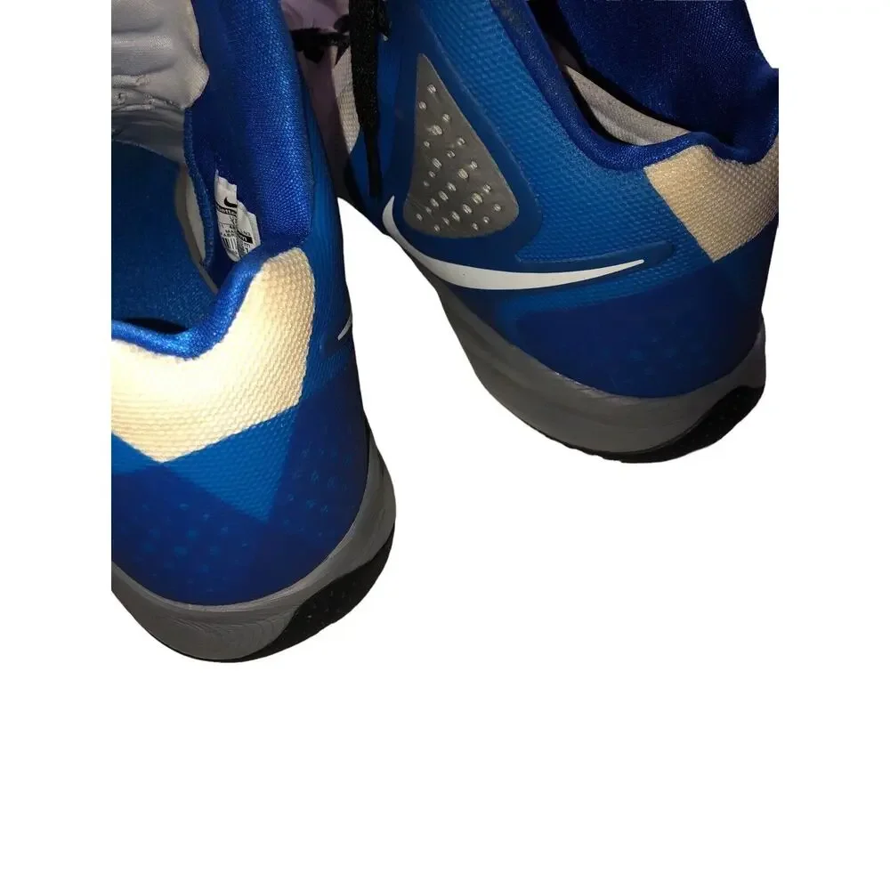 Nike Zoom Hyperenforcer Basketball Shoes Mens‎ Size 13 Eu 47.5 White 487786-100